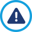 Icon used to open the Hazard Lines list where safety hazards, monitored items, recommendations, and related corrective action details can be reviewed and edited.