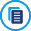 Menu icon used to open the checklist main menu or navigation choices for the current checklist workflow.